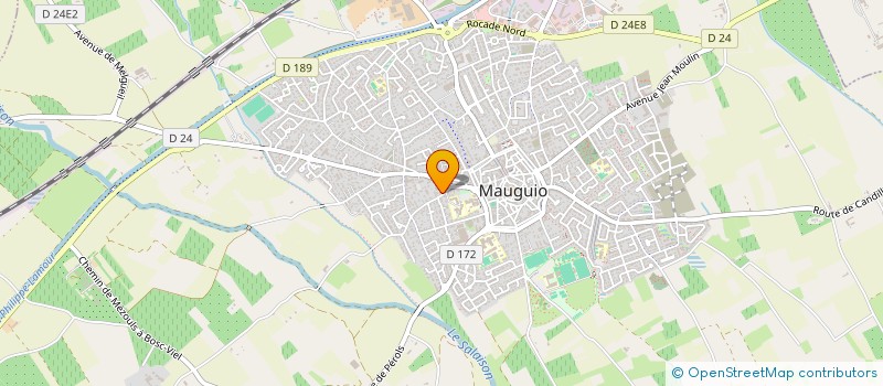 localisation de l'entreprise SCI LALAURE  MAUGUIO