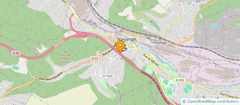 localisation de l'entreprise SCI LALE  HAYANGE