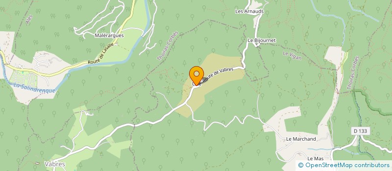 localisation de l'entreprise SCI LALE  SAINT-FELIX-DE-PALLIERES