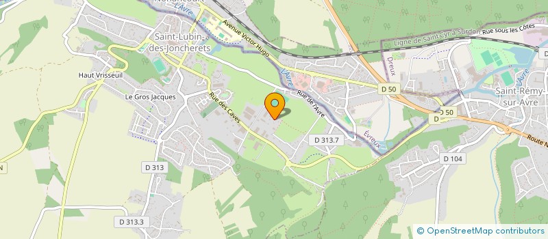 localisation de l'entreprise SCI LALEU à SAINT-LUBIN-DES-JONCHERETS