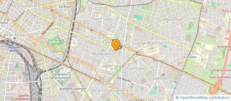 localisation de l'entreprise SCI LALI  LYON