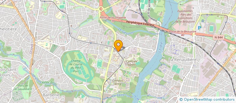 localisation de l'entreprise SCI LALI à NANTES