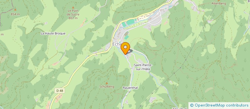 localisation de l'entreprise SCI LALIQUE  SAINTE-MARIE-AUX-MINES