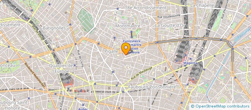localisation de l'entreprise SCI LALLIER  PARIS