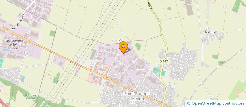 localisation de l'entreprise SCI LALO  SAINT-BONNET-DE-MURE