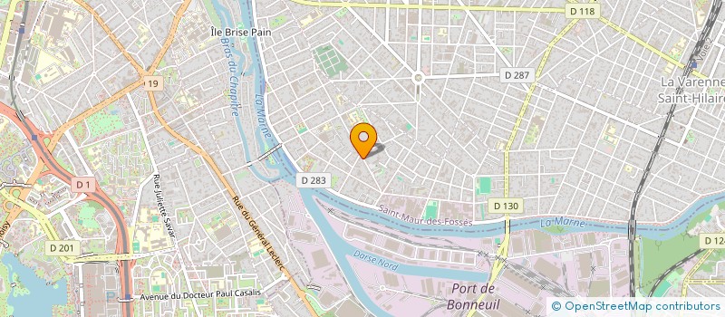 localisation de l'entreprise SCI LALO à SAINT-MAUR-DES-FOSSES