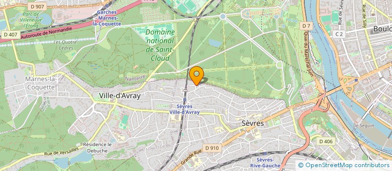 localisation de l'entreprise SCI LALO ET KIDS à SEVRES