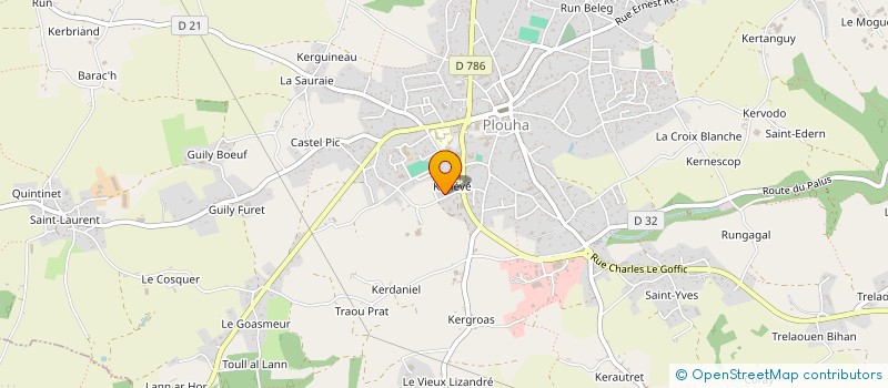 localisation de l'entreprise SCI LALODESA  PLOUHA