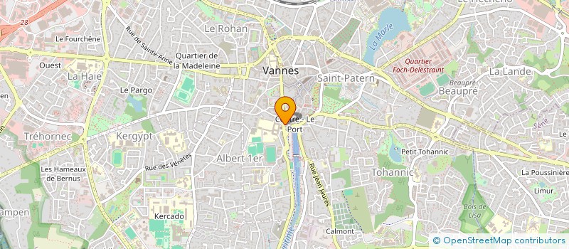 localisation de l'entreprise SCI LALOKA à VANNES