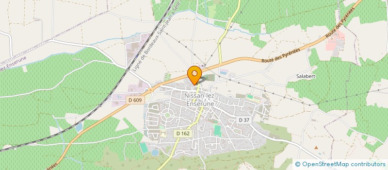 localisation de l'entreprise SCI LALOS  NISSAN-LEZ-ENSERUNE