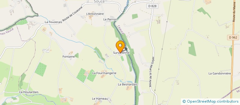 localisation de l'entreprise SCI LALOS à SEVRES