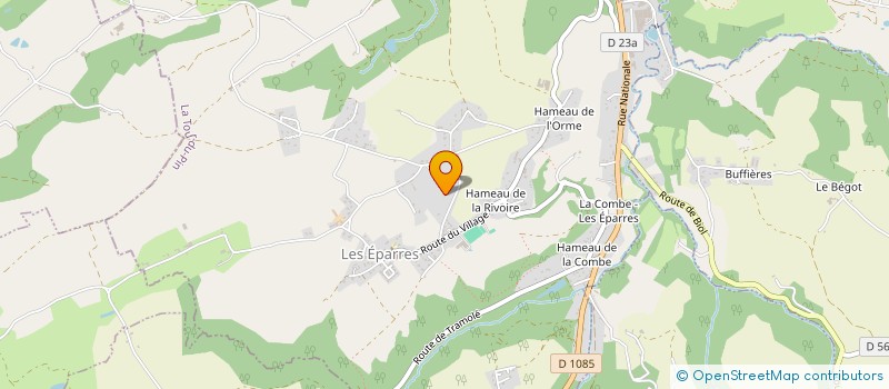 localisation de l'entreprise SCI LALOU  LES EPARRES