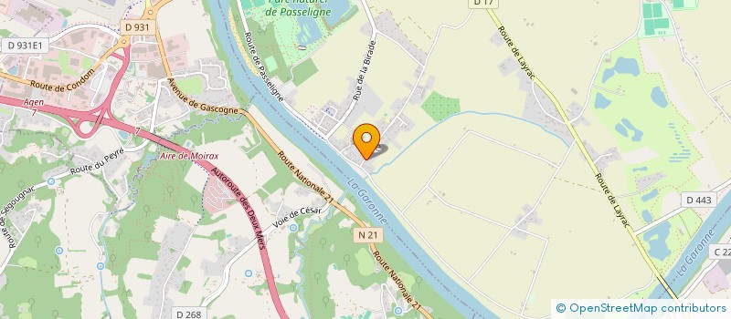 localisation de l'entreprise SCI LALOU  BOE