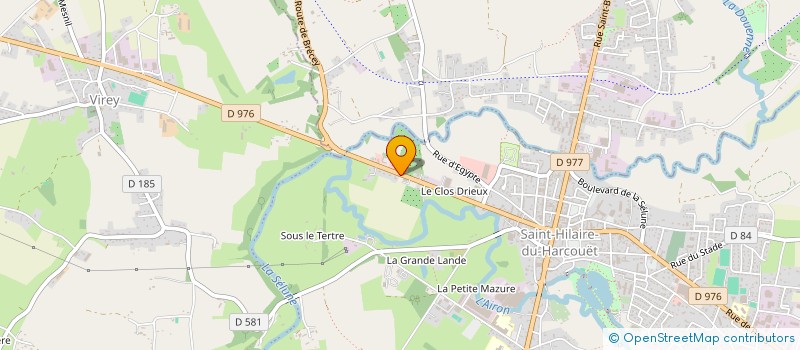 localisation de l'entreprise SCI LALOUP  SAINT-HILAIRE-DU-HARCOUET