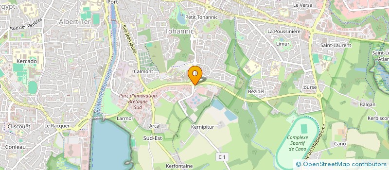 localisation de l'entreprise SCI LALPB à VANNES