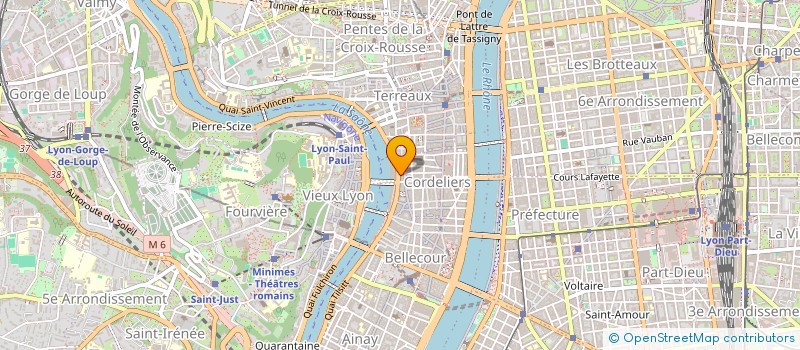 localisation de l'entreprise SCI LALUJE  LYON