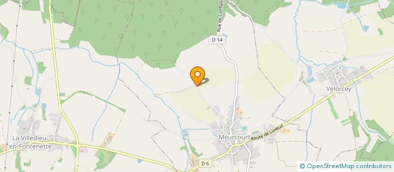 localisation de l'entreprise SCI LALUMADE  MEURCOURT