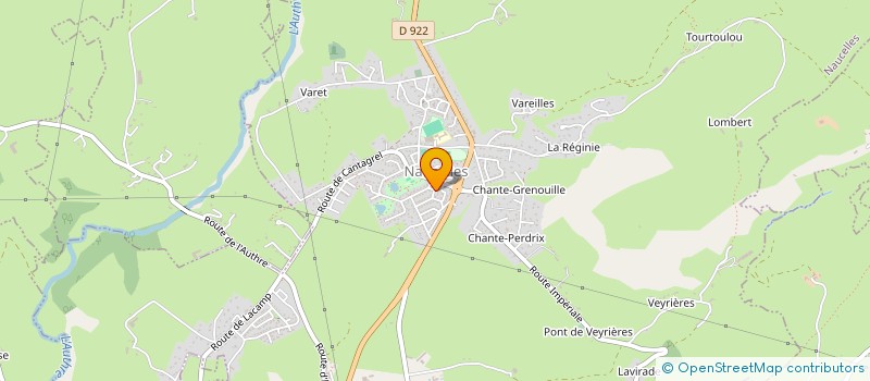 localisation de l'entreprise SCI LALYA à JUSSAC