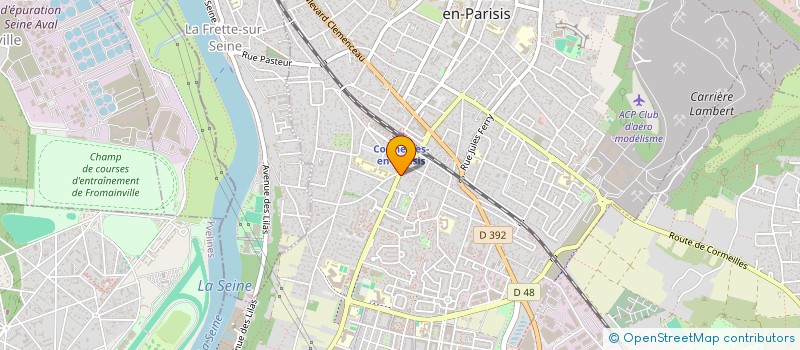 localisation de l'entreprise SCI LALYFA  CORMEILLES-EN-PARISIS