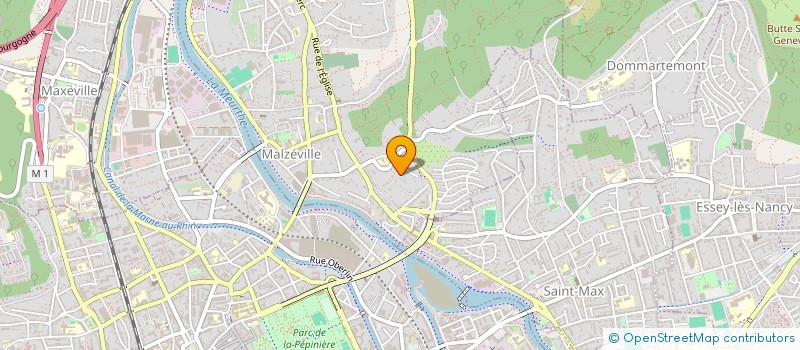 localisation de l'entreprise SCI LALZACE  MALZEVILLE