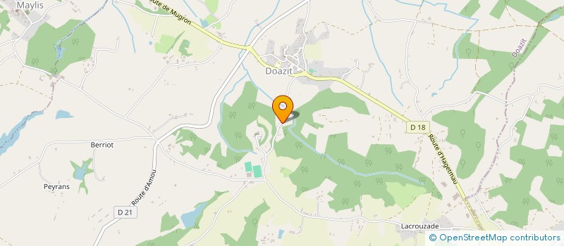 localisation de l'entreprise SCI LAM  DOAZIT