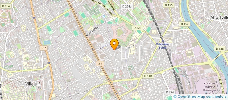 localisation de l'entreprise SCI LAM  VITRY-SUR-SEINE