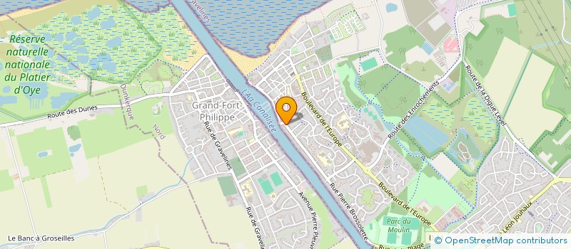 localisation de l'entreprise SCI LAM à GRAVELINES