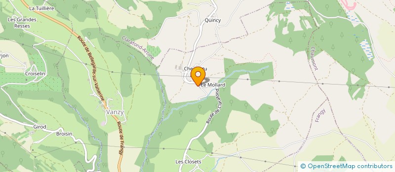 localisation de l'entreprise SCI LAM FRENDO ET ASSOCIES  CHESSENAZ