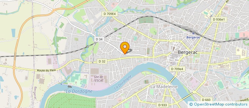 localisation de l'entreprise SCI LAM INVESTISSEMENTS à BERGERAC