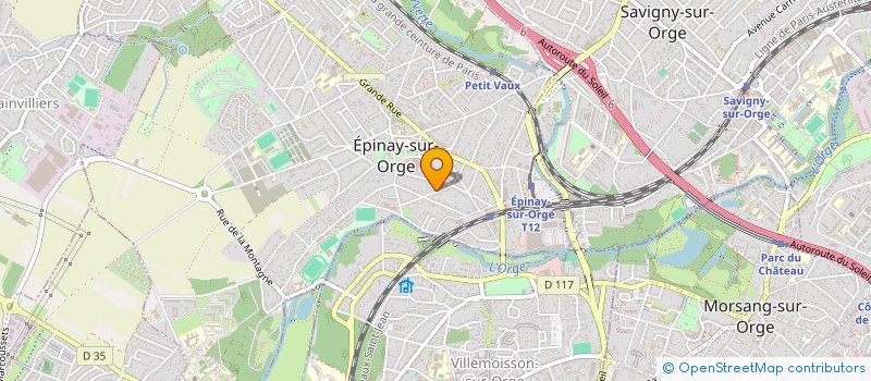 localisation de l'entreprise SCI LAM LA VALLEE  EPINAY-SUR-ORGE