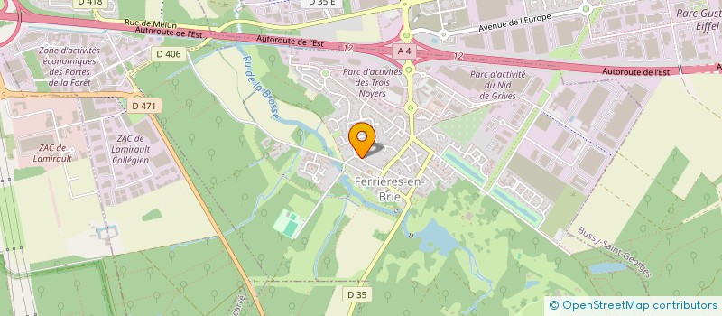 localisation de l'entreprise SCI LAM-VAN-SON-HA  FERRIERES-EN-BRIE