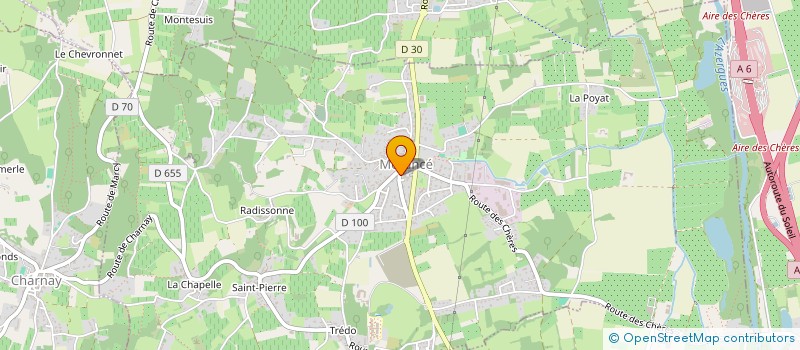 localisation de l'entreprise SCI LAMA  MORANCE