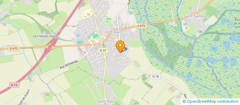 localisation de l'entreprise SCI LAMA  BASSENEVILLE