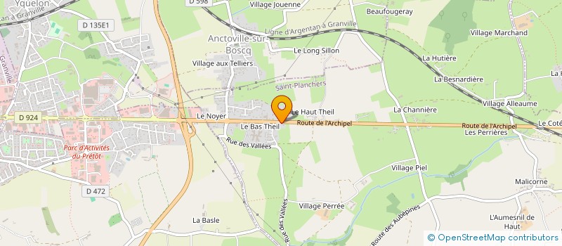 localisation de l'entreprise SCI LAMA  SAINT-PLANCHERS