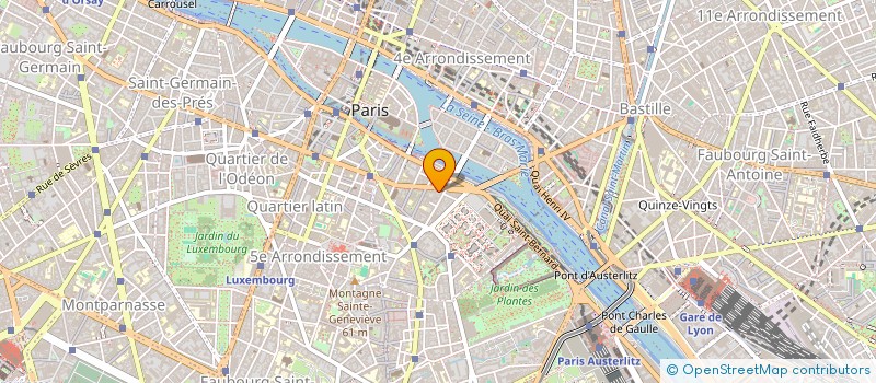 localisation de l'entreprise SCI LAMAL  PARIS