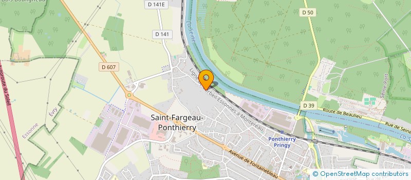 localisation de l'entreprise SCI LAMALEX  SAINT-FARGEAU-PONTHIERRY