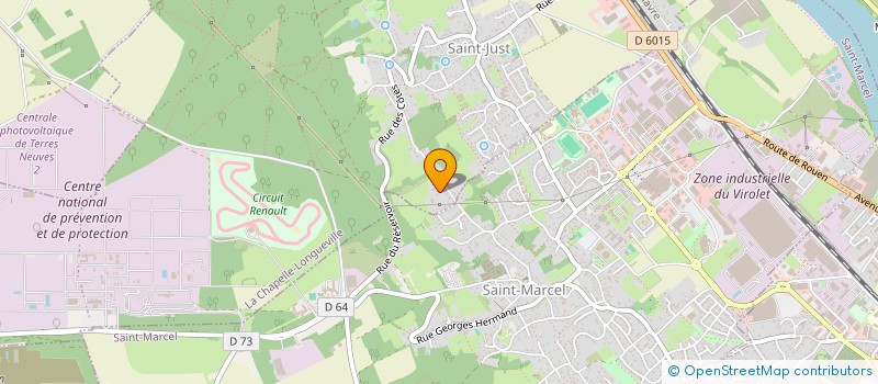 localisation de l'entreprise SCI LAMARAXAVE  LA CHAPELLE-LONGUEVILLE