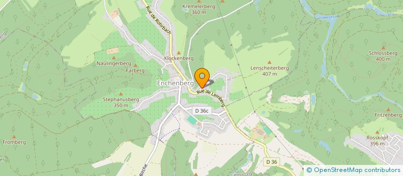 localisation de l'entreprise SCI LAMARC  MONTBRONN