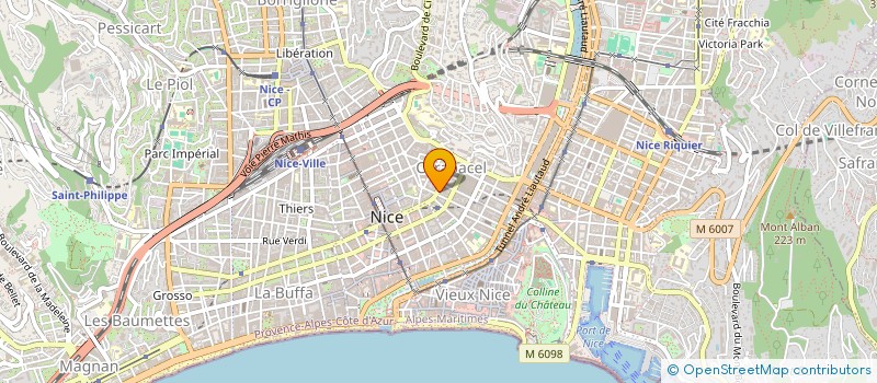 localisation de l'entreprise SCI LAMARETTI à NICE
