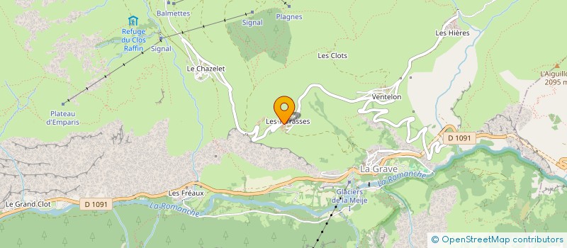 localisation de l'entreprise SCI LAMARMO  LA GRAVE