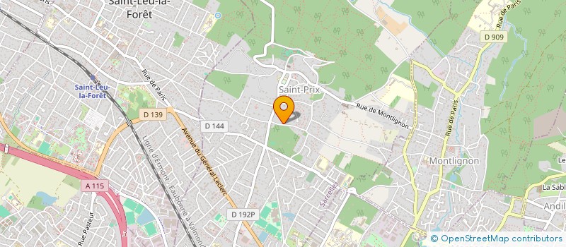 localisation de l'entreprise SCI LAMARNE à SAINT-PRIX