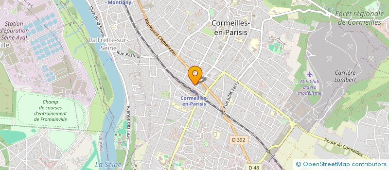 localisation de l'entreprise SCI LAMARQUE  CORMEILLES-EN-PARISIS