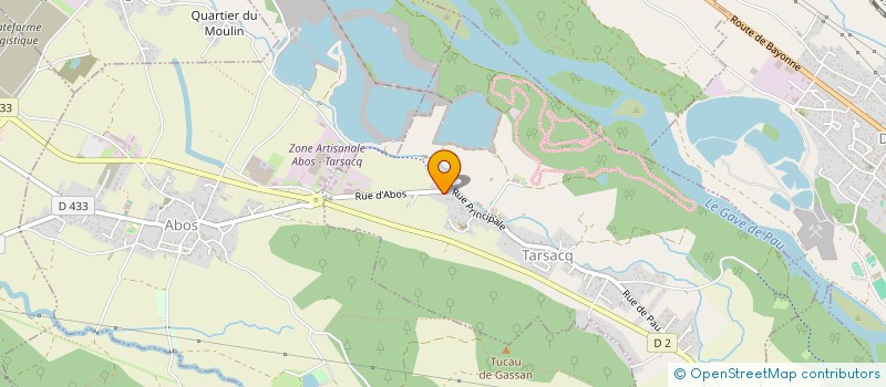 localisation de l'entreprise SCI LAMARQUE  TARSACQ