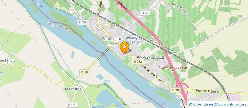 localisation de l'entreprise SCI LAMART à POUILLY-SUR-LOIRE