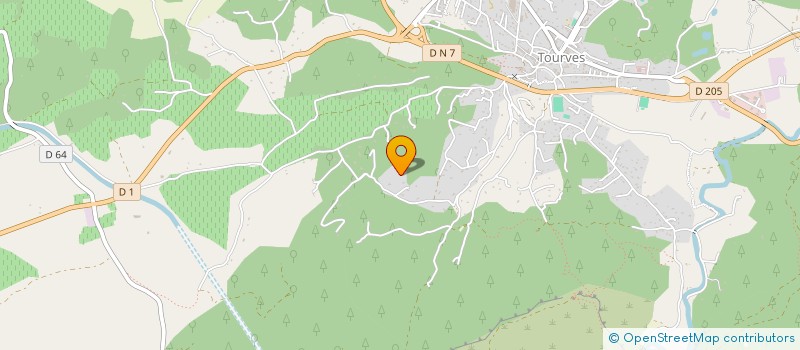 localisation de l'entreprise SCI LAMARTINE à TOURVES