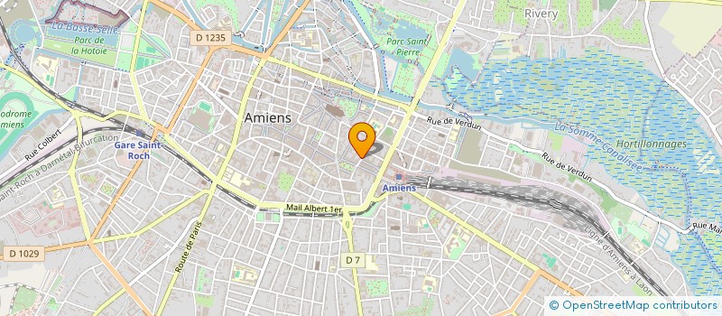 localisation de l'entreprise SCI LAMARTINE  AMIENS