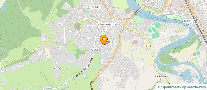 localisation de l'entreprise SCI LAMARTINE  BELLERIVE-SUR-ALLIER