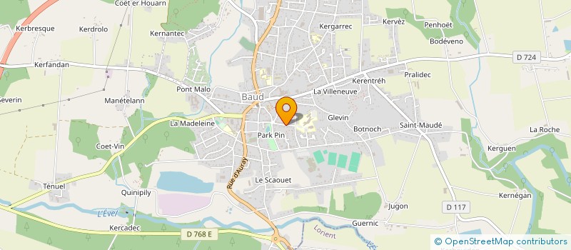 localisation de l'entreprise SCI LAMARTINE  BAUD