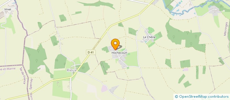 localisation de l'entreprise SCI LAMARTINE  MECRINGES