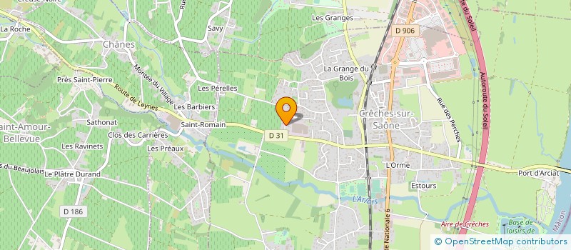 localisation de l'entreprise SCI LAMARTINE  CALUIRE-ET-CUIRE